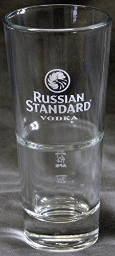Russian Standard Vodka Bar-Gläser, 2 / 4 cl, 4 Stück