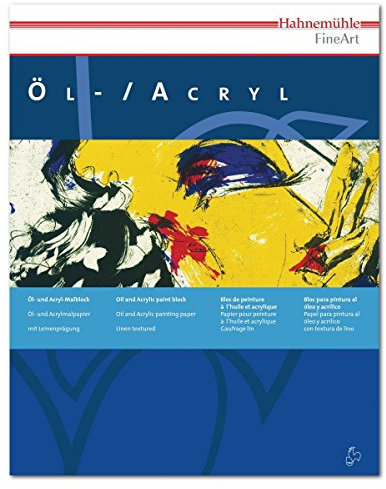 Hahnemühle Ölmalblock, 36x48cm, naturweiß, 230g/m², 10 Blatt