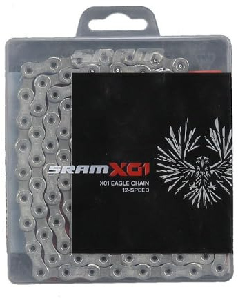 SRAM X01 Eagle Chain - 12-Speed, 126 Links, Silver
