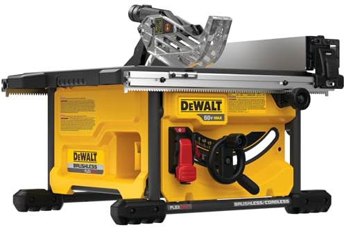 DEWALT DCS7485B FLEXVOLT sierra de mesa de 60 V máx, 8-1/4 pulgadas (solo la herramienta)