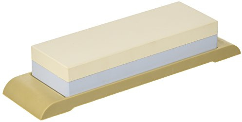 SUEHIRO Kitchen both sides Whetstone # 3000/# 1000 Total Rubber with a Table SKG-27 (japan import) by Suehiro