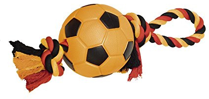 Nobby 60380 TPR Fußball mit Wurfschlaufe