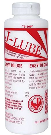 J Lube Powder White, Lube, 284 g