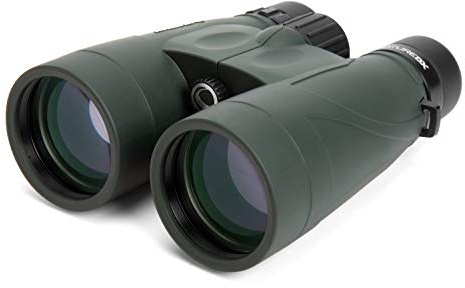 Celestron 71335-CGL Nature DX Fernglas, mit 10 x 56 Vergrößerung, mit BaK4-Prismen, Schwarz