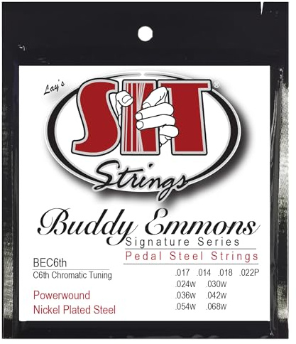 s.i.t. String bec6th Buddy Emmons Pedal Steel c6th Tuning gitarr string