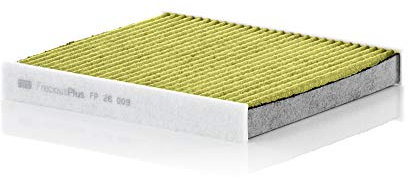 MANN-FILTER FP 26 009 Cabin Air Filter - FreciousPlus Biofunctional Pollen Filter - for Cars + Transporters