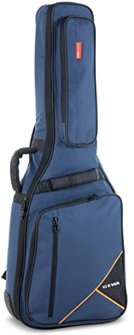 GEWA 213101 - Funda de Guitarra Premium 20mm para guitarra clásica 4/4 azul