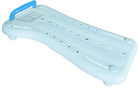 Identités, Planche de Bain, Modèle Java, Douche Sécurisante dans Baignoire, Fixation Sûre, Poignée Antidérapante, Porte-Savon, Poids Max Supporté de 100 kg, Longueur de 70 cm, Largeur de 30 cm