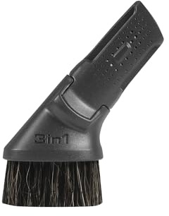 Electrolux ZE117, Accessoire d’Aspirateur 3-en-1, Brosse Perfect Care, Connexion Ovale 36 mm, Nettoyage Polyvalent, Brosse pour Poussière, Suceur Plat, Noir
