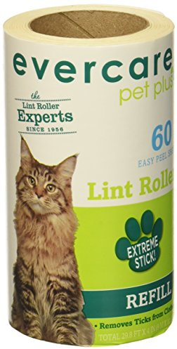 Evercare Pet Hair Lint Roller Refills 6PACK (30.1 ft x 4 ea)