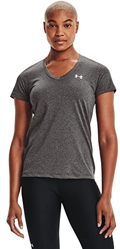 Under Armour Womens Tech V Neck Short Sleeve T-Shirt