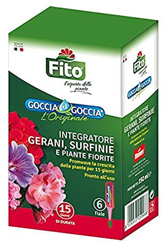 Fito Goccia A Goccia GERANI E Piante Fiorite, 8.1x5.6x14 cm
