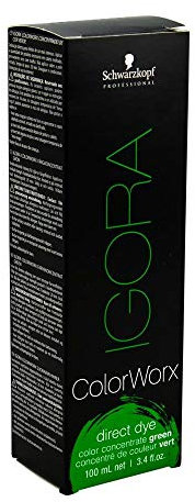 Schwarzkopf Igora ColorWorx Tinta, Tono Verde - 100 ml