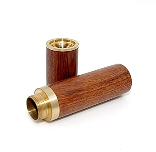 Zittop Portable Wood Toothpick Holder Mini Toothpick box Pocket Toothpick Holder (Light Brown)