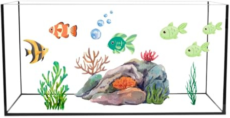 Aquarium Becken Rechteckig Glas Aquariumbecken Salzwasseraquarium Glasbecken Glasaquarium 112 L Aufzuchtbecken 80x35x40 cm 80