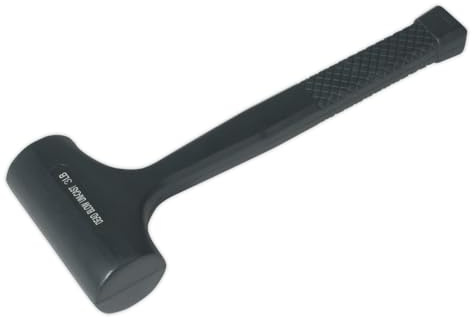 Sealey S0545 Dead Blow Hammer, 3LB, Silver