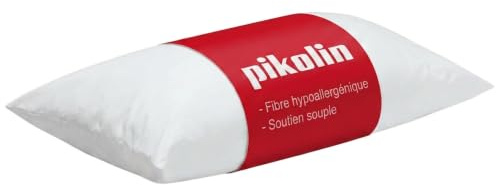 Pikolin Home - Antikvalsterbehandlad medelfast fiberkudde för dig som sover på sidan eller ryggen som gör att du slipper allergisymtom