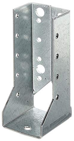 Alberts 837501 Balkenschuh | Typ B, Handwerkerpack | sendzimirverzinkt | 60 x 100 mm | 50er Set