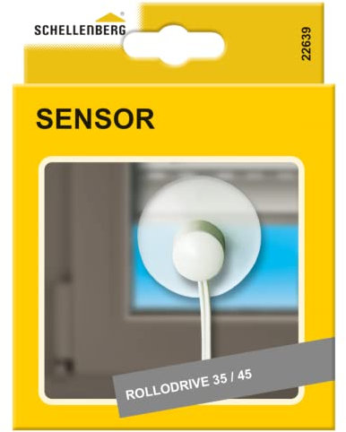 Schellenberg Rollodrive 35/45 22639 Solar Sensor for Shutter Belt Winder