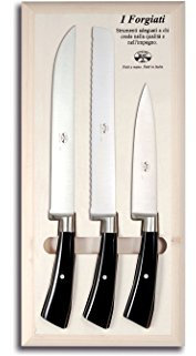 Coltellerie Berti - su Misura I Forgiati 3 Pz. CTP - Portacoltelli Magnetico per coltelli forgiati