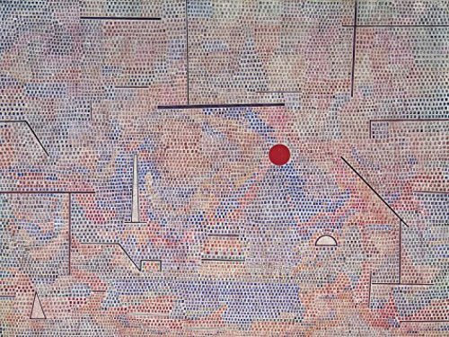 1art1 Paul Klee Das Licht Und Etliches, 1931 Selbstklebende Fototapete Poster-Tapete 240x180 cm