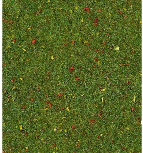Heki 30801 Wiesen-Grasmatten Blumenwiese 2 Stück, Größe: 40 x 24 x 0,3 cm, Mehrfarbig, M