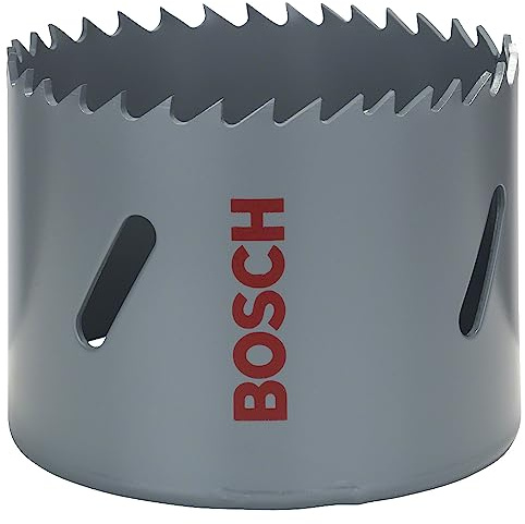 Bosch Accessories Professional Lochsäge HSS Bimetall für Standardadapter (für Metall, Aluminium, rostfreiem Edelstahl, Kunststoffen und Holz, Ø 67 mm, Zubehör Bohrmaschine), Ø 67 mm