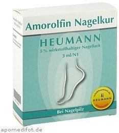 Amorolfin Nagelkur 5% wirkstoffh. Nagellack