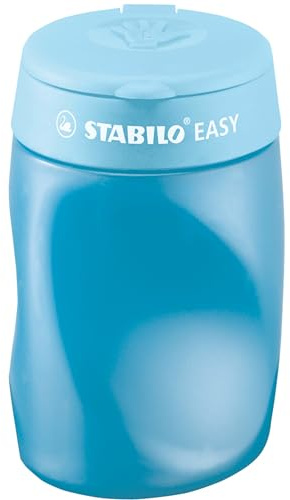 STABILO EASYtemperino - Temperamatite Ergonomico - per Mancini - Azzurro