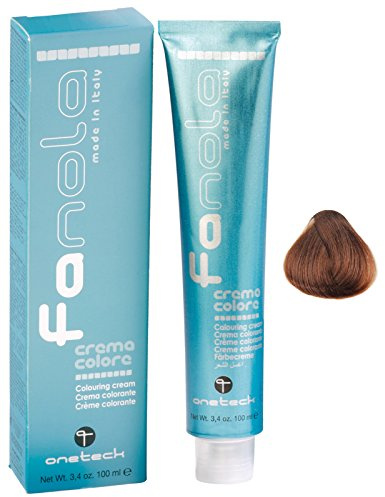 Fanola Creme Haarfarbe 7.03 100 ml Innovative Farbcreme mit Ginkgo Biloba