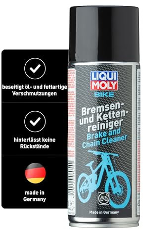 LIQUI MOLY Bike Detergente per freni e catene, 400 ml, Cleaner della velocità in bicicletta, SKU: 6054