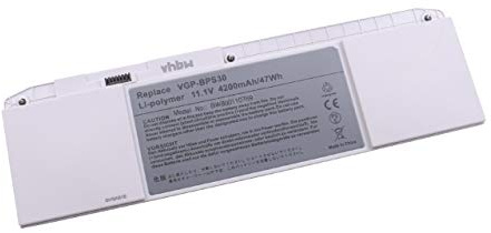 vhbw Akku kompatibel mit Sony Vaio SVT13116FG | SVT13115FW, SVT13116FGS Notebook (4200 mAh, 11,1 V, Li-Polymer) - Infochip
