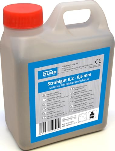 Güde 40000 0,2 – 0,5 mm 1,5 kg di gesso, nero