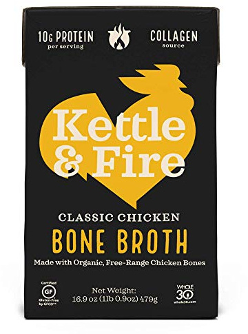 Kettle and Fire Bone Broth Chicken - 16.9 fl. oz.