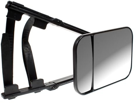 Maypole Large Convex Dual Glass Caravan Extension Towing Mirror Universal Fit