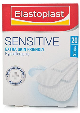 Elastoplast Sensitive Plasters, 20 Plasters