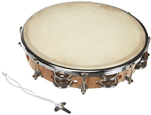 FUZEAU 590 Tambourin Naturfell 25 cm + 18 CYMB