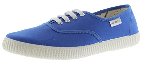 victoria Zapatillas Unisex 1915 Lona & Cordones Blancos 106613 para Adulto Francia 41