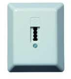 PROTEC.class PTAE-U Telefondose Universal AP 6F+N cw
