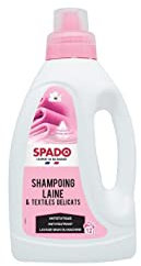 SPADO - Shampooing laine & textiles délicats - Lavage main ou machine - Antistatique - Anti feutrant - Protection & douceur - 750 ML - Fabriqué en France