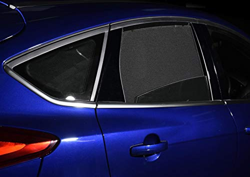Car Shades Passgenaue Sonnenschutzblenden | kompatibel mit Audi A3 8P 5 türer 2003-2012 (6-teilig)