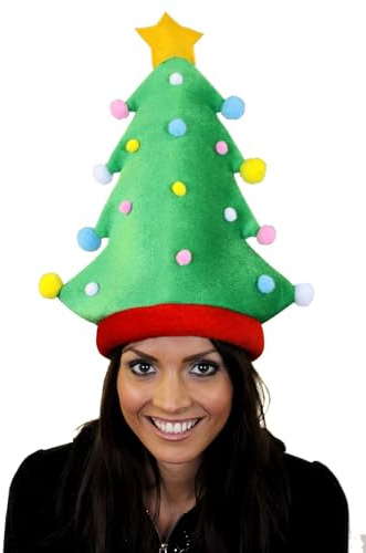 Christmas Hats For Adults - Novelty Xmas Hats- Christmas Fancy Dress Costume Accessory