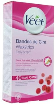 Veet - cold wax strips from easy-gelwax oily - 20x2 strips