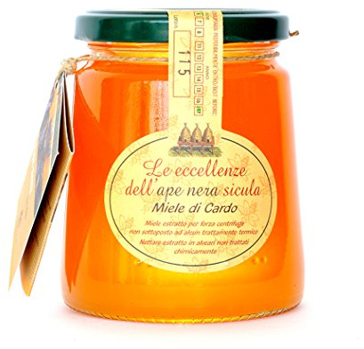Miel Amodeo Carlo - abeille noire de Sicile 400gr (Chardon)