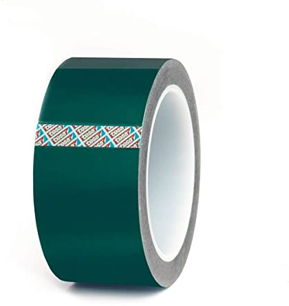 tesa® 50600 PET Silikon-Abdeckband Grün 50mm breit