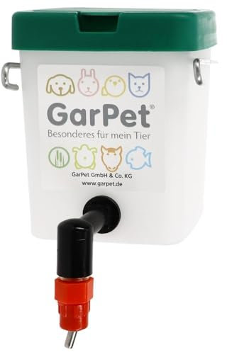 Küken Nager Hasen Kaninchen Hühner Geflügel Nippel Wasser Tränke Trinkflasche (500 ml)