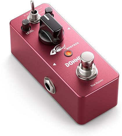 Donner Distortion Gitarrenpedal, Morpher Distortion 3 Modi Natürlicher, straffer, klassischer Crunch 80er Metal für E-Gitarre True Bypass