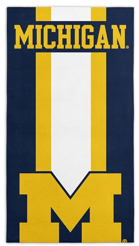 Northwest NCAA Michigan Wolverines Unisex-Adult Beach Towel, 30 x 60, Zone Read