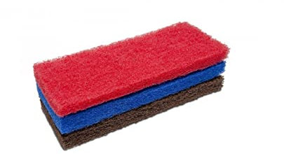 RUBI FRANCE SARL Rubi 20902 Soft/Medium/Hard 3-pad Ersatz-Set