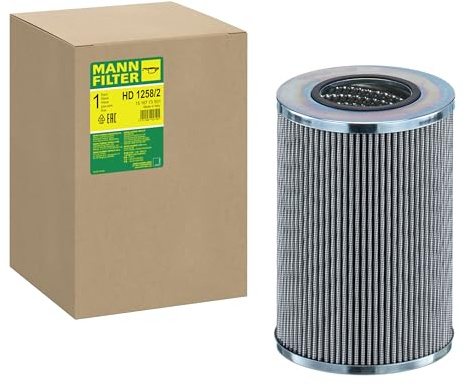 MANN-FILTER, HD 1258/2 Hydraulik | Für Off-Highway, Hydraulikölreinheit, Höchste Filtrationsleistung, Hydraulischer Motorschutz, Echte OE-Technologie